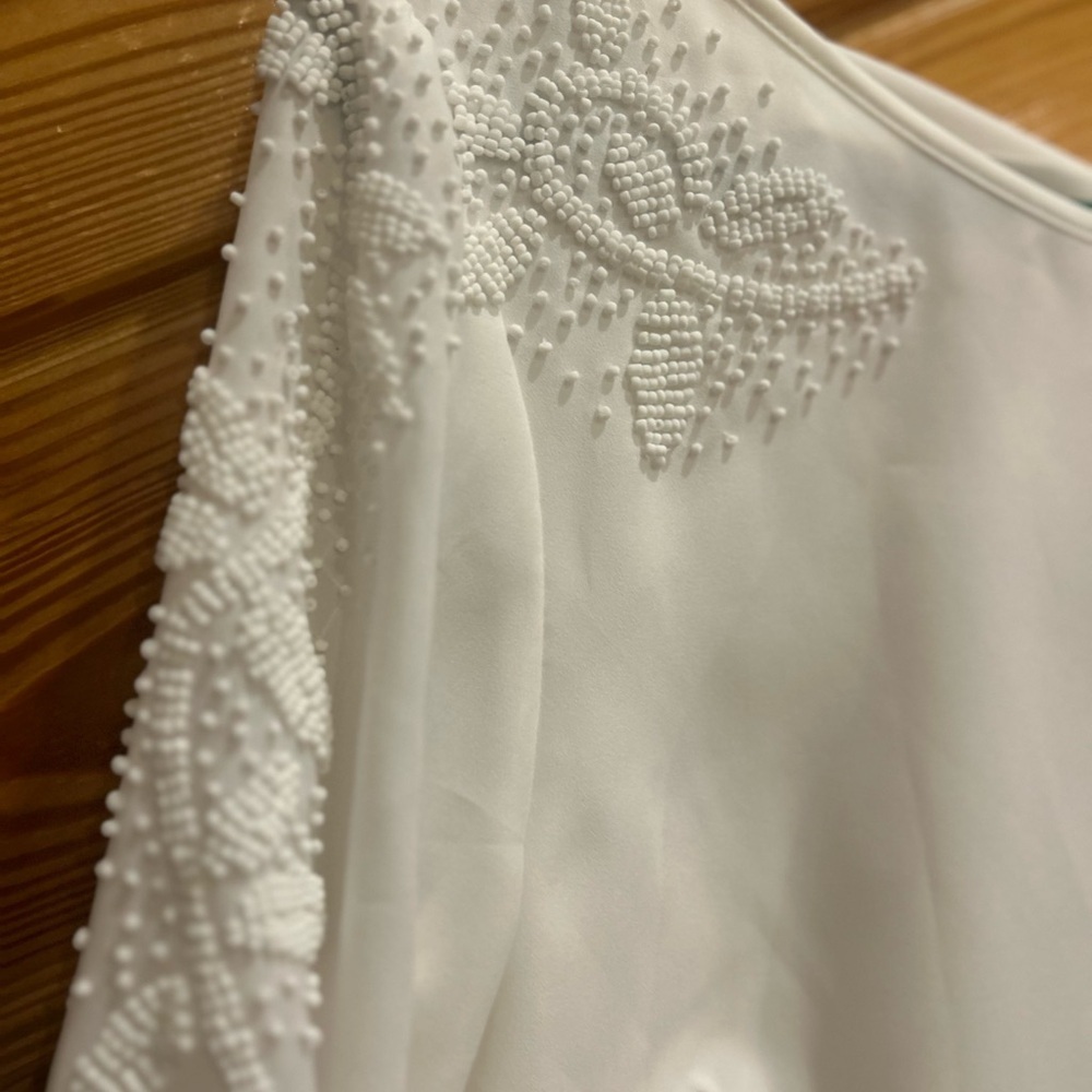 Antonio Melani beaded top with tie back - Picture 4 of 11